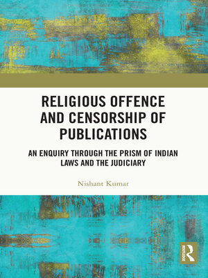 cover image of Religious Offence and Censorship of Publications